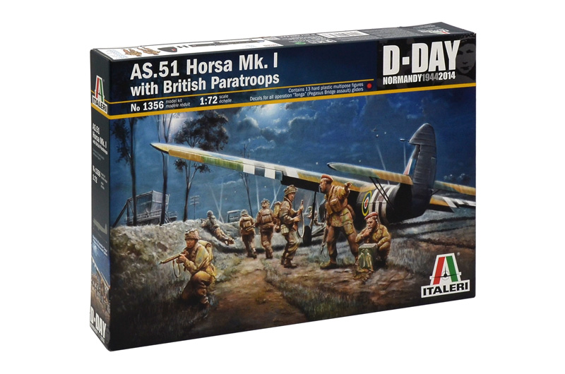 1356 - AS.51 HORSA Mk.I with BRITISH PARATROOPS - Imagem 2