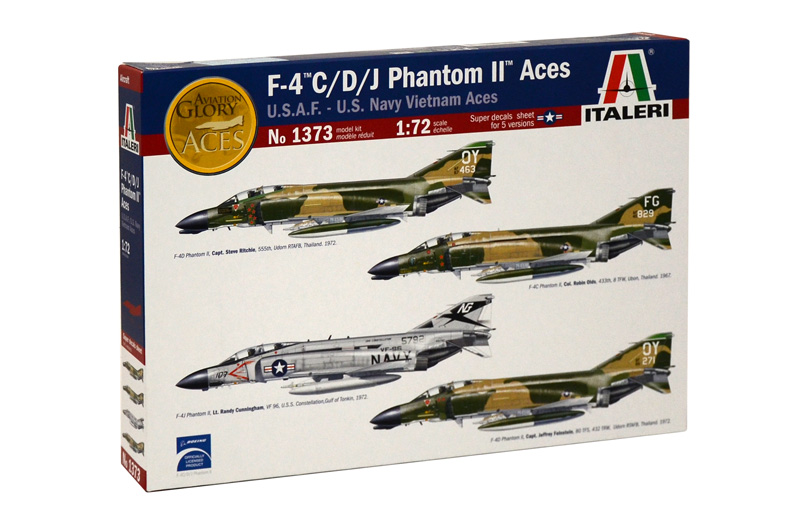 1373 - F-4 C/D/J PHANTOM II ACES USAF-US Navy Vietnam ACES - Imagem 2