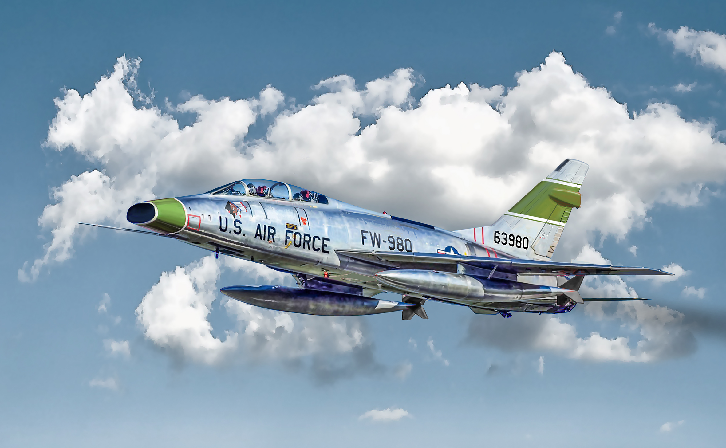 1398 - F-100F SUPER SABRE