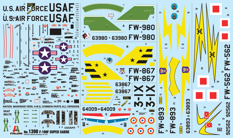 1398 - F-100F SUPER SABRE - Imagem 5