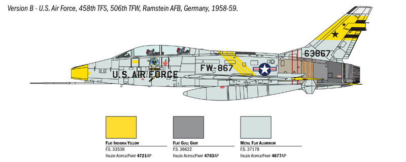 1398 - F-100F SUPER SABRE - Imagem 7