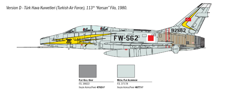 1398 - F-100F SUPER SABRE - Imagem 9