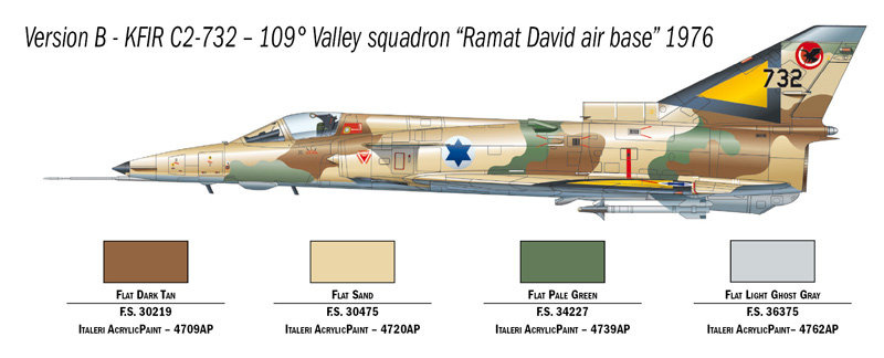 1408 - KFIR C.2 (1 : 72) - Imagem 6