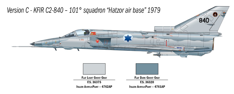 1408 - KFIR C.2 (1 : 72) - Imagem 7