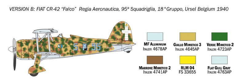 1437 - FIAT CR.42 Falco - Imagem 7