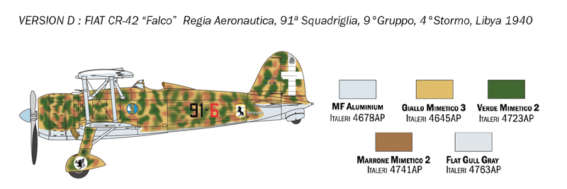 1437 - FIAT CR.42 Falco - Imagem 9