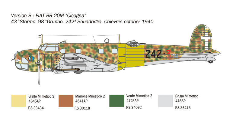 1447 - FIAT BR.20 Cicogna - Imagem 8