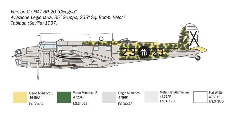 1447 - FIAT BR.20 Cicogna - Imagem 9