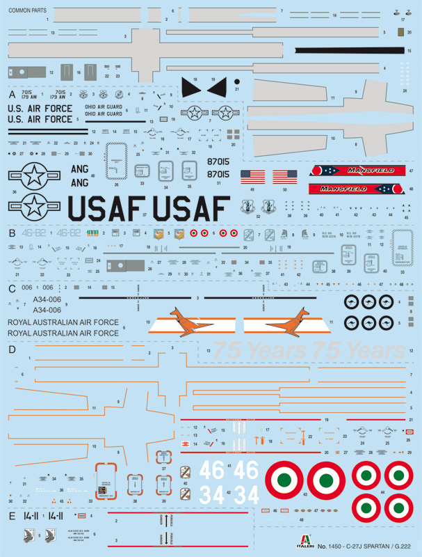 1450 - C-27J SPARTAN / G.222 - Imagem 9