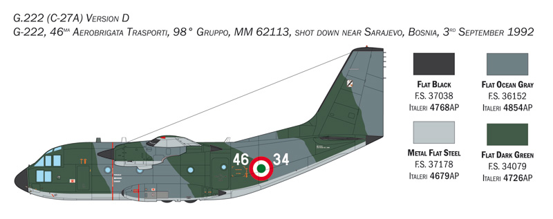 1450 - C-27J SPARTAN / G.222 - Imagem 13