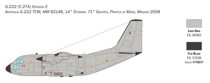 1450 - C-27J SPARTAN / G.222 - Imagem 14