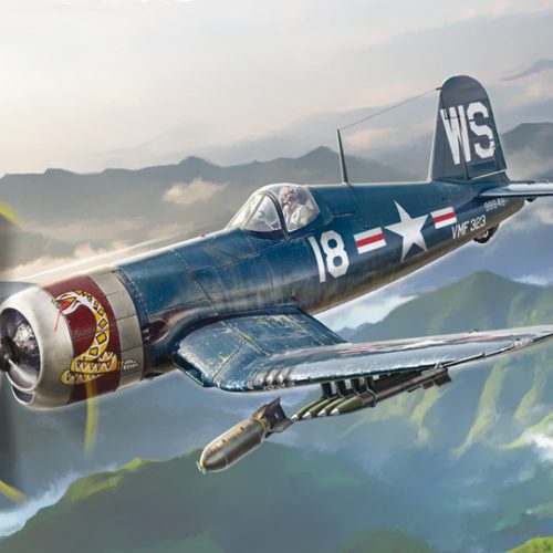 1453 – F4U-4 Corsair – Korean War