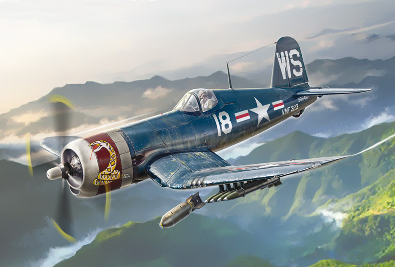 1453 - F4U-4 Corsair - Korean War