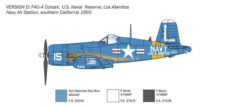 1453 - F4U-4 Corsair - Korean War - Imagem 8