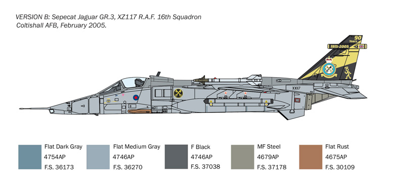 1459 - Jaguar GR.1/GR.3 RAF - Imagem 7