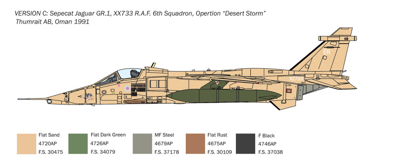 1459 - Jaguar GR.1/GR.3 RAF - Imagem 8