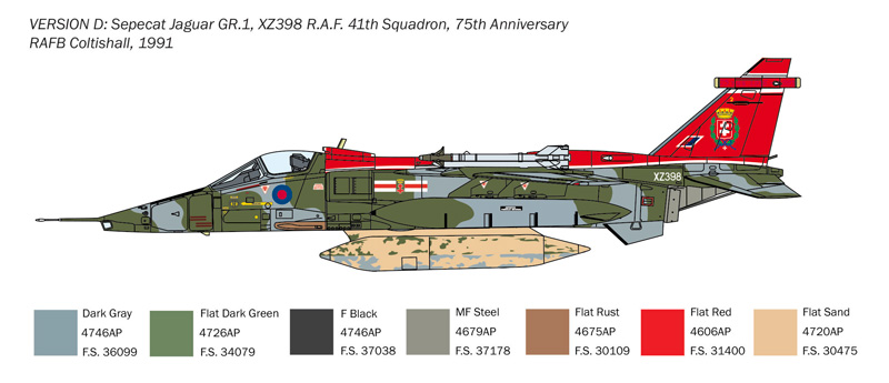 1459 - Jaguar GR.1/GR.3 RAF - Imagem 9