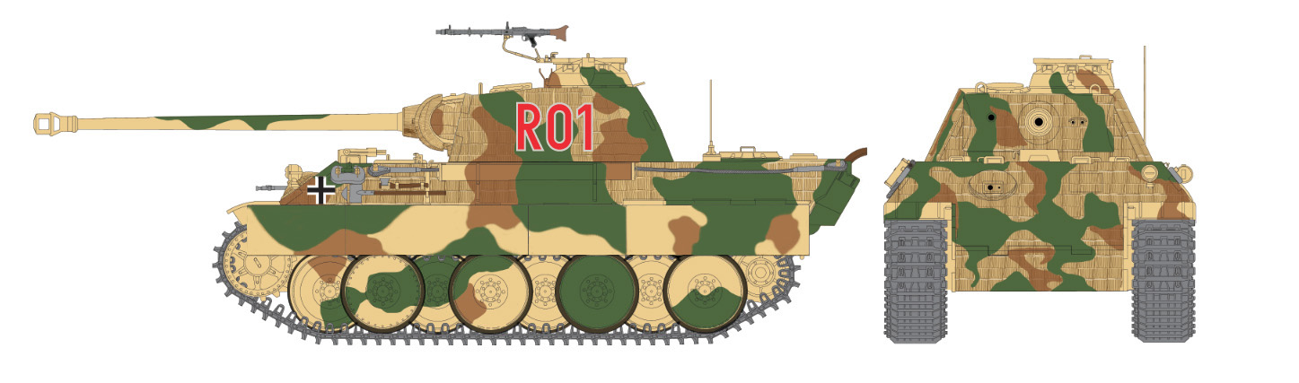 15752 - Sd.Kfz. 171 PANTHER Ausf. A (1 : 56) - Imagem 6