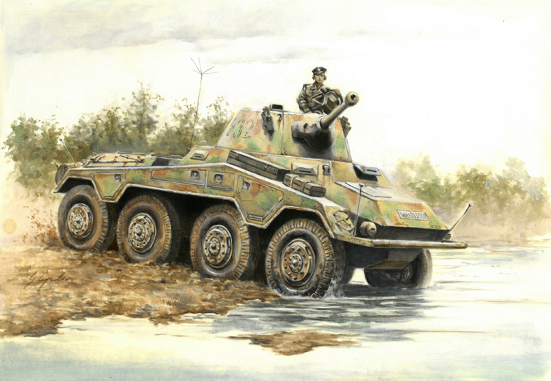 15753 - WWII SD.KFZ.234/2 PUMA (1 : 56)