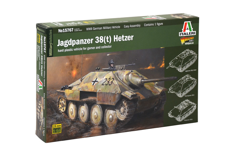 15767 - JAGDPANZER 38(t) HETZER (1 : 56) - Imagem 2