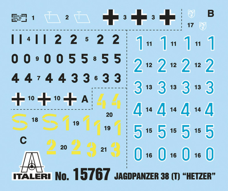 15767 - JAGDPANZER 38(t) HETZER (1 : 56) - Imagem 5