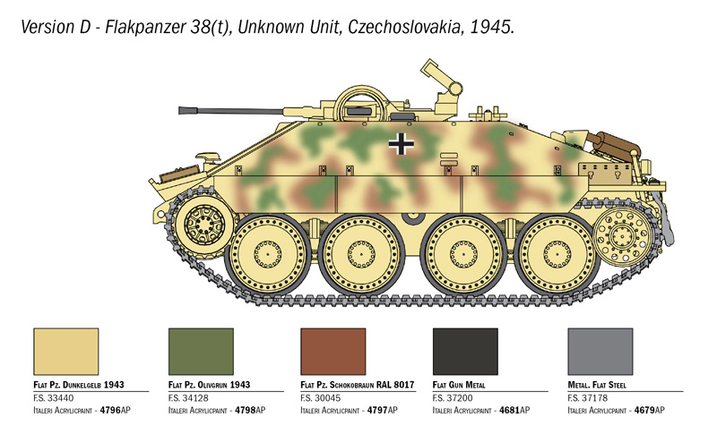 15767 - JAGDPANZER 38(t) HETZER (1 : 56) - Imagem 10