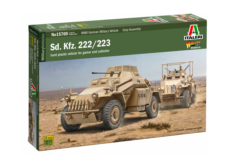 15769 - Sd. Kfz. 222/223 (1 : 56) - Imagem 2