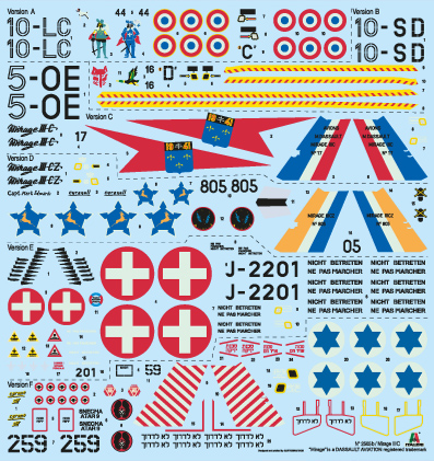 2505 - Mirage IIIC (1 : 32) - Imagem 10