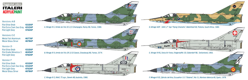 2510 - MIRAGE III E/R (1 : 32) - Imagem 9