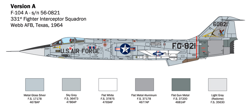 2515 - F-104 STARFIGHTER A/C - Imagem 13