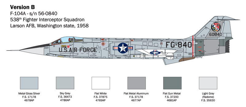 2515 - F-104 STARFIGHTER A/C - Imagem 14
