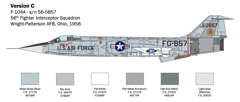 2515 - F-104 STARFIGHTER A/C - Imagem 15