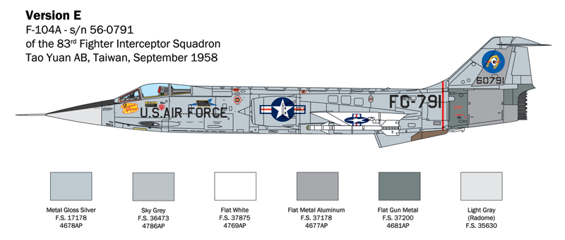 2515 - F-104 STARFIGHTER A/C - Imagem 17