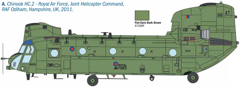 2779 - CHINOOK HC.2 CH-47F - Imagem 7
