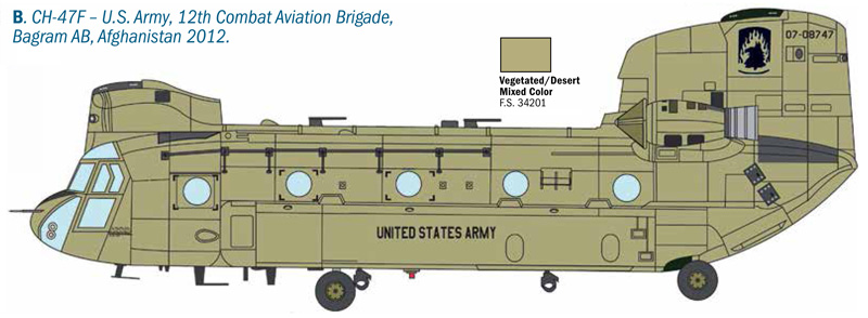 2779 - CHINOOK HC.2 CH-47F - Imagem 8
