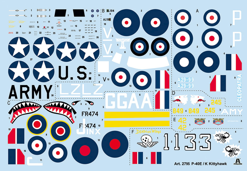 2795 - P-40 E/K KITTYHAWK - Imagem 8
