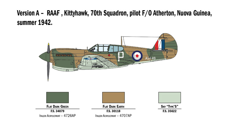 2795 - P-40 E/K KITTYHAWK - Imagem 9