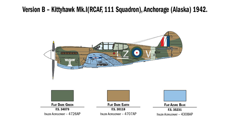 2795 - P-40 E/K KITTYHAWK - Imagem 10
