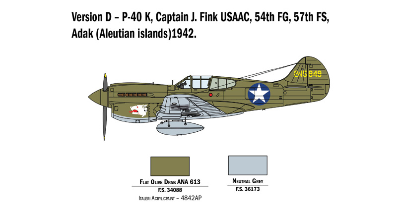 2795 - P-40 E/K KITTYHAWK - Imagem 12