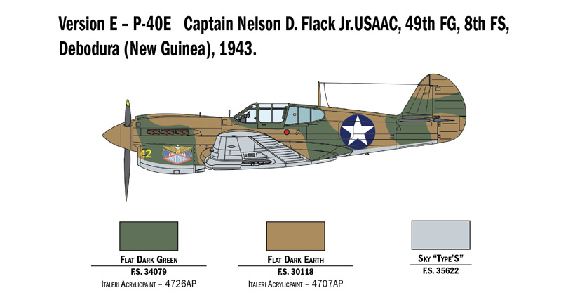 2795 - P-40 E/K KITTYHAWK - Imagem 13