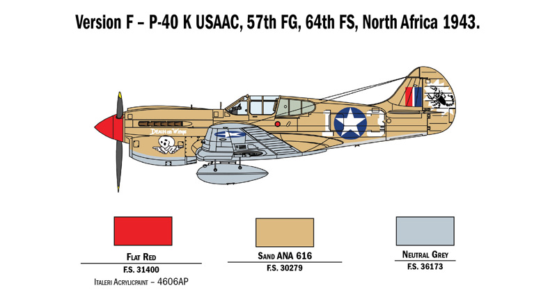 2795 - P-40 E/K KITTYHAWK - Imagem 14