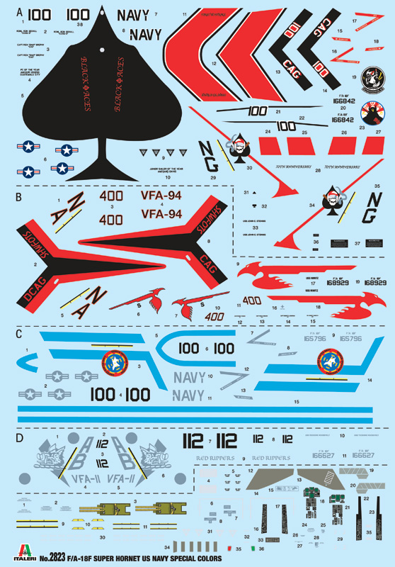 2823 - F/A-18F Super Hornet U.S. Navy Special Colors - Imagem 7