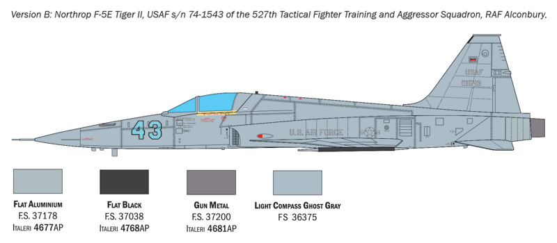 2827 - F-5E Tiger II - Imagem 7