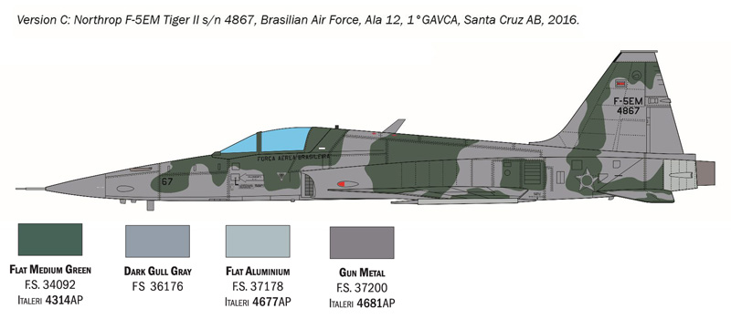 2827 - F-5E Tiger II - Imagem 8