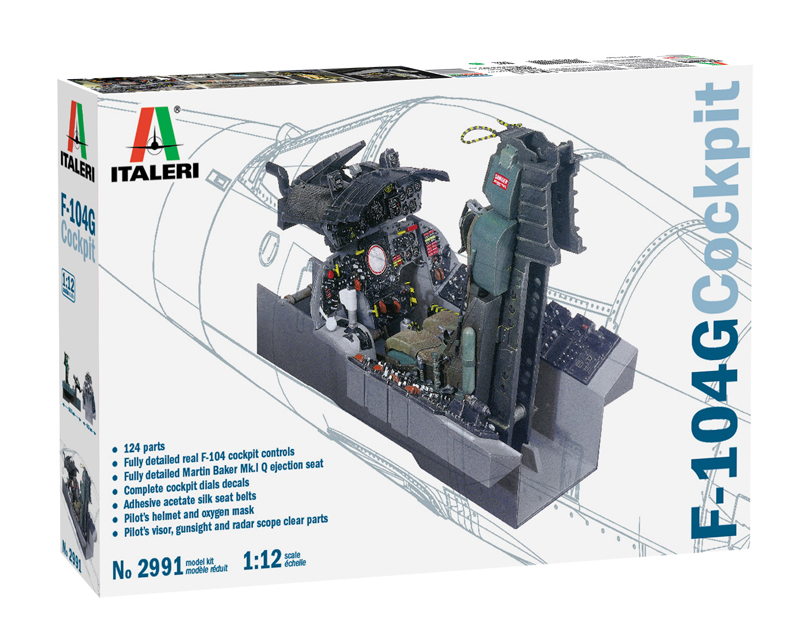 2991 - F-104 G COCKPIT - Imagem 2