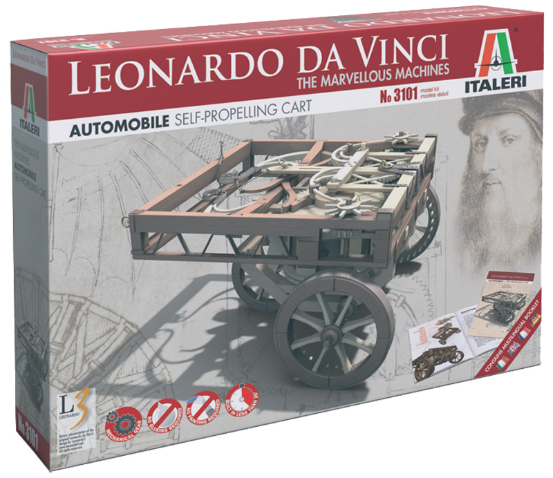 3101 - LEONARDO DA VINCI: SELF - PROPELLING CART