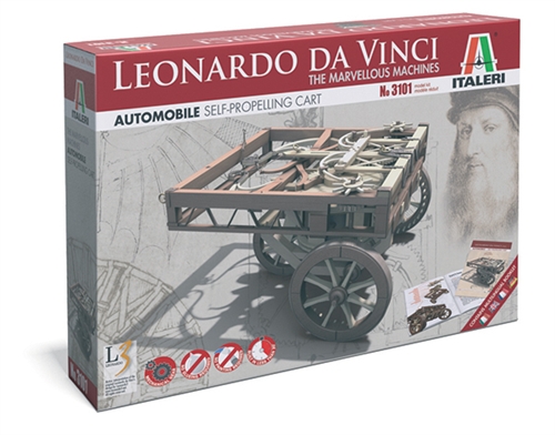 3101 - LEONARDO DA VINCI: SELF - PROPELLING CART - Imagem 3