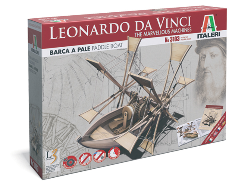 3103 - LEONARDO DA VINCI: PADDLE BOAT