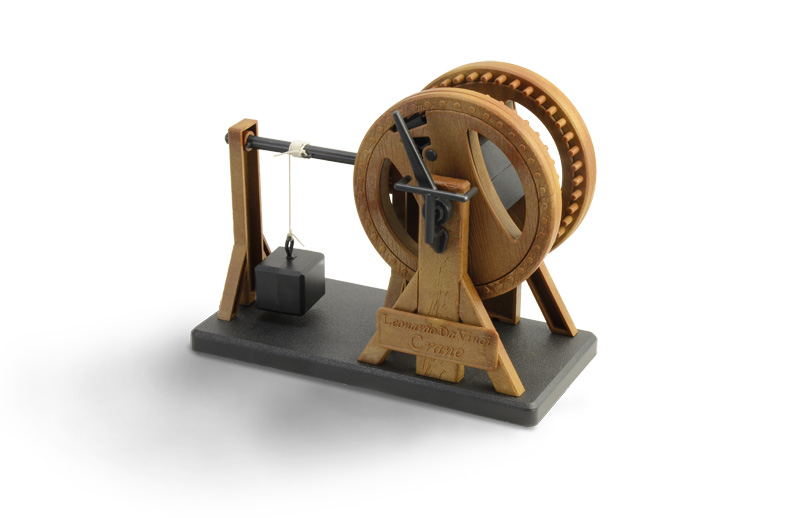 3112 - LEONARDO DA VINCI: LEVERAGE CRANE - Imagem 2