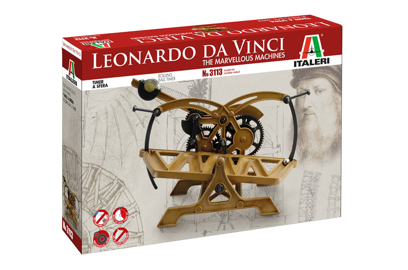 3113 - LEONARDO DA VINCI: ROLLING BALL TIMER